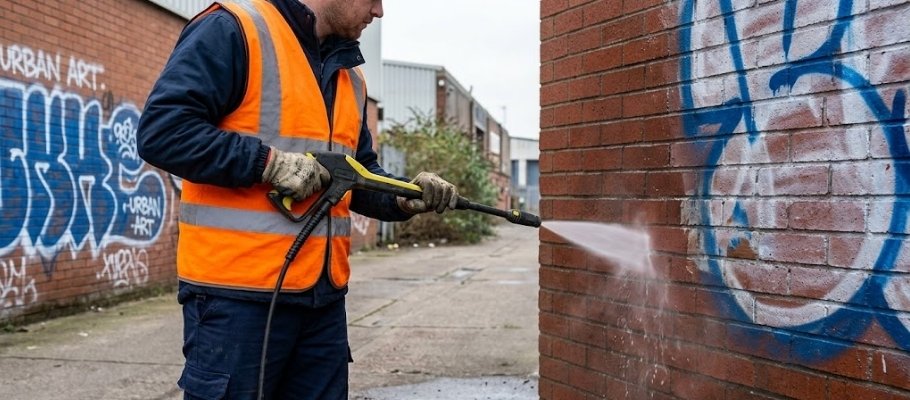Areas We Cover for Graffiti Removal Across the North East and North Yorkshire