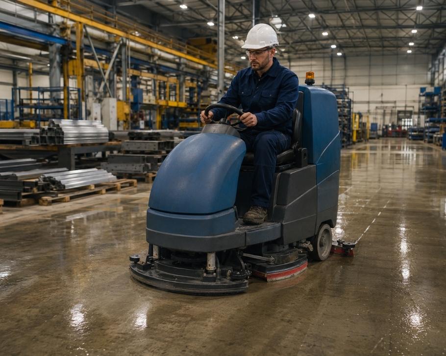 How Industrial Floor Cleaning Protects Health, Safety, and Productivity