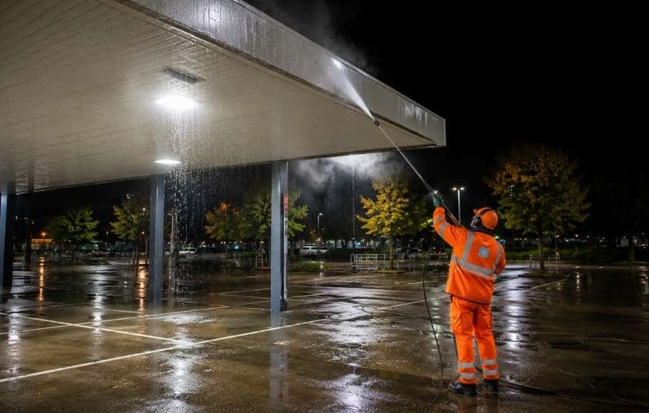 Car Park Cleaning Services in South Kirkby