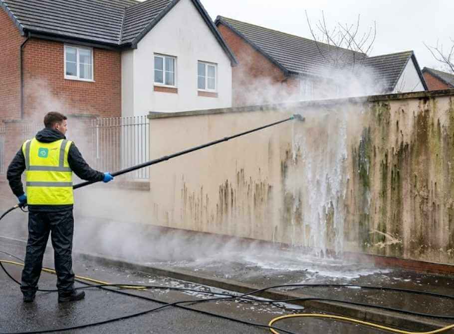 Render Cleaning Service in Peterlee